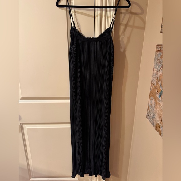 NWT Dressed in LALA Money Honey Plisse Slip Dress - Picture 4 of 5